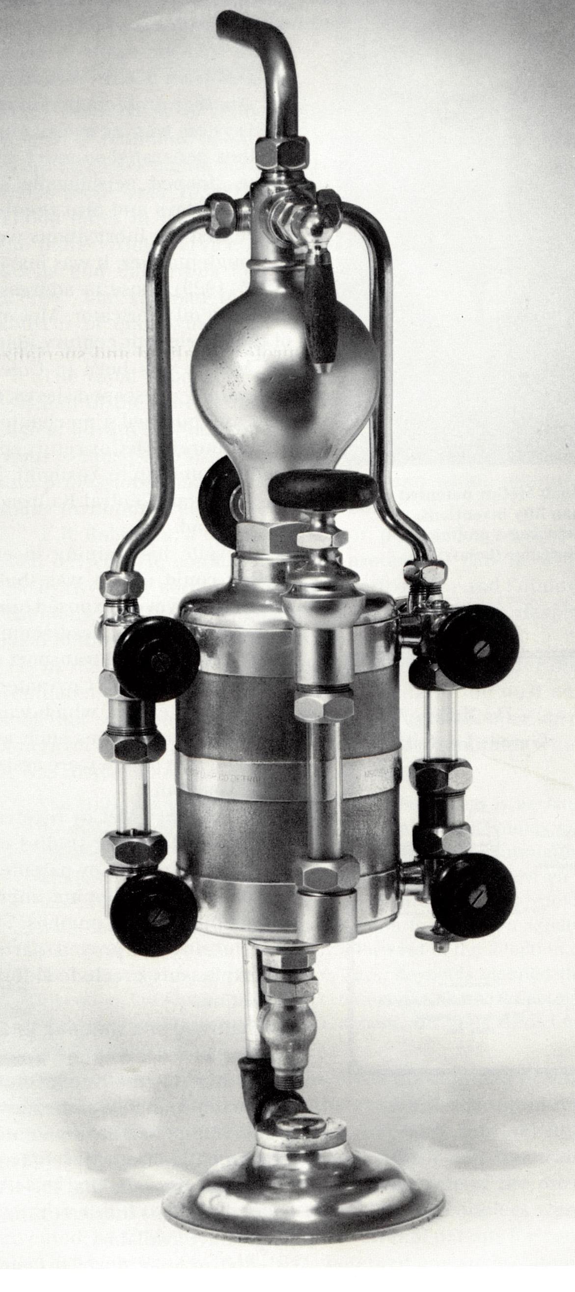 A model of McCoy’s hydrostatic lubricating system for steam engines, photo courtesy of The Henry Ford Museum.
