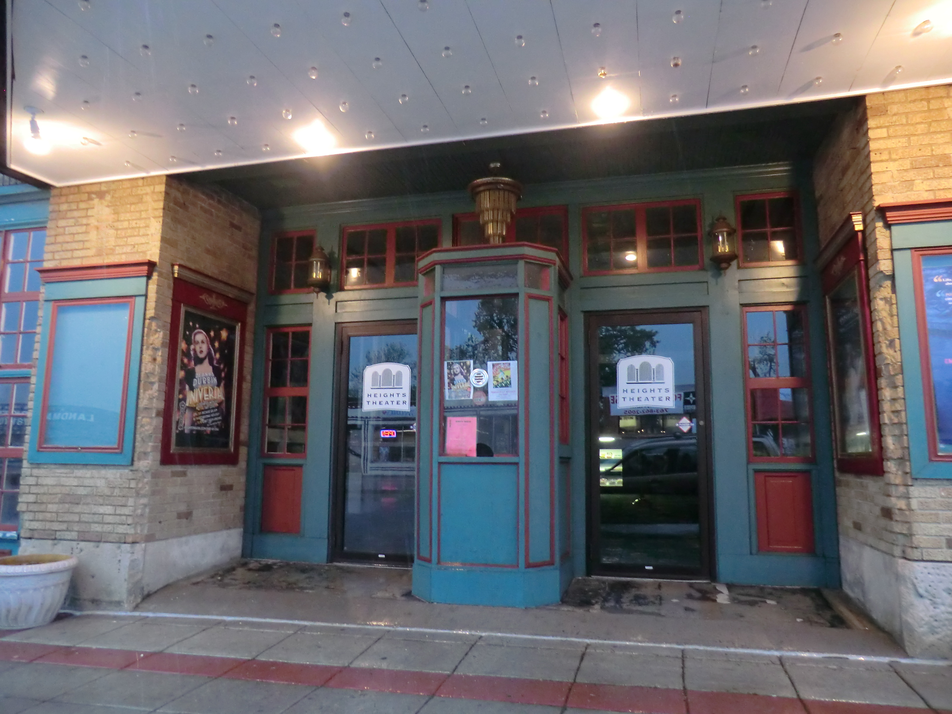 The Heights Theater in 2012.