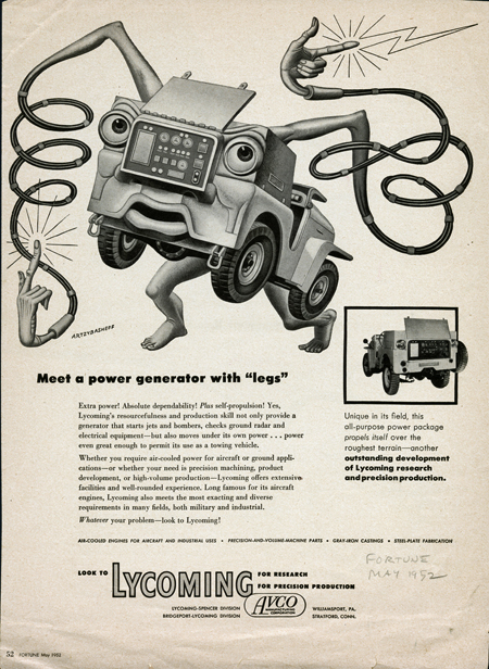 Cartoon-style drawing of a Jeep with legs, arms, eyes, and a mouth