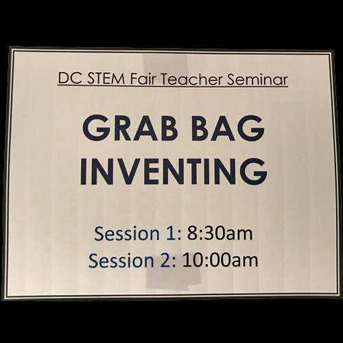 Grab Bag Inventing at the DC STEM Fair Lemelson Center for the Study