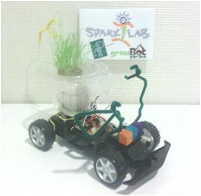GROWBOT, Spark!Lab’s Robotic Garden Prototype.