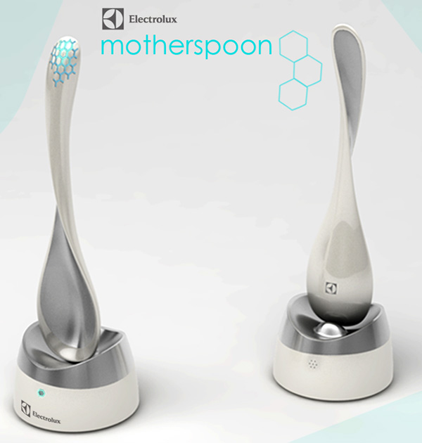 A pair of high-tech cooking spoons.