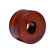 Red skateboard wheel