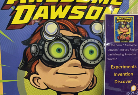 Cover of book Awesome Dawson by Chris Gall