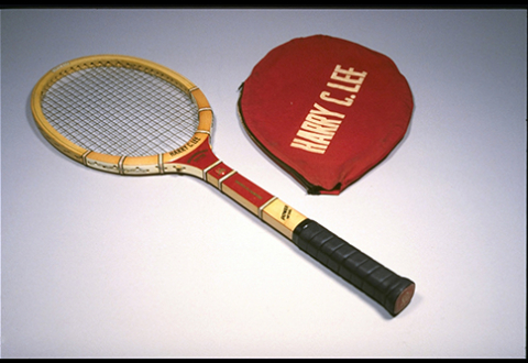 Tennis racket used by Althea Gibson