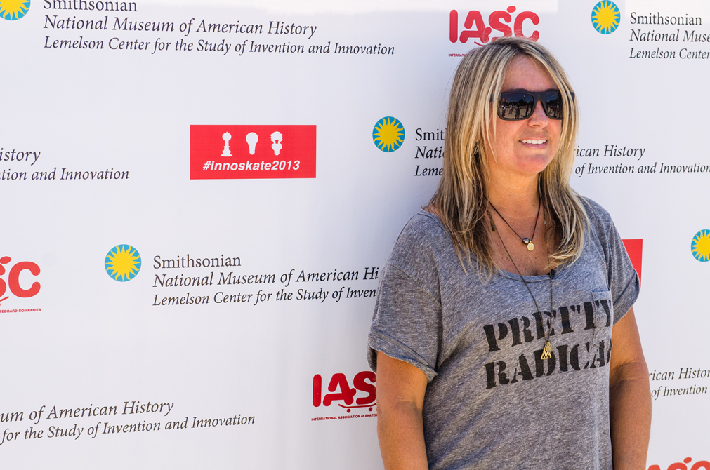 Cindy Whitehead at Innoskate 2013.