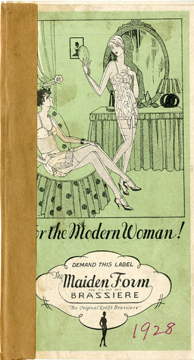 Pamphlet with 2 women in lingerie on the cover