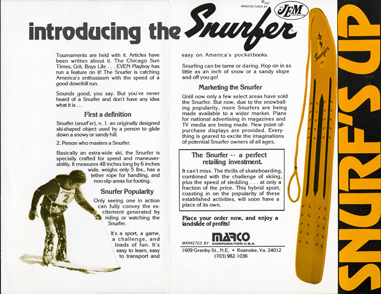 Sherman Poppen's Snurfer | Lemelson