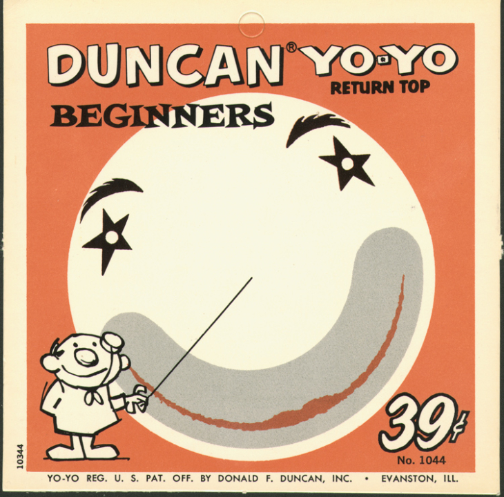 Duncan yo yo illustration