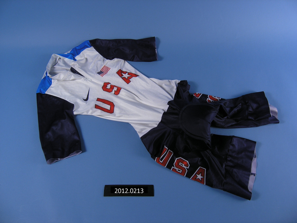 2008 Olympic Cycling Uniform worn by Bobby Lee.