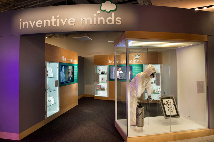 View into Inventive Minds Gallery