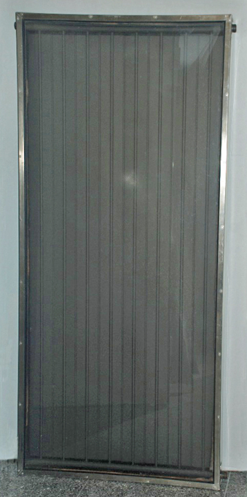 Solar water heater panel used on the White House, 1979