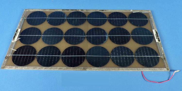 Solarex photovoltaic panel, around 1980