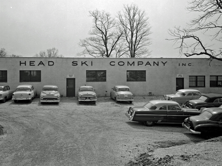 Exterior of Head Ski Company building