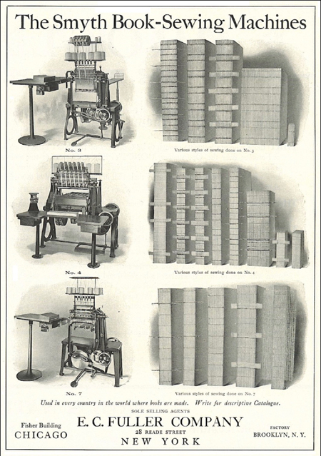 Catalog page showing 3 machines