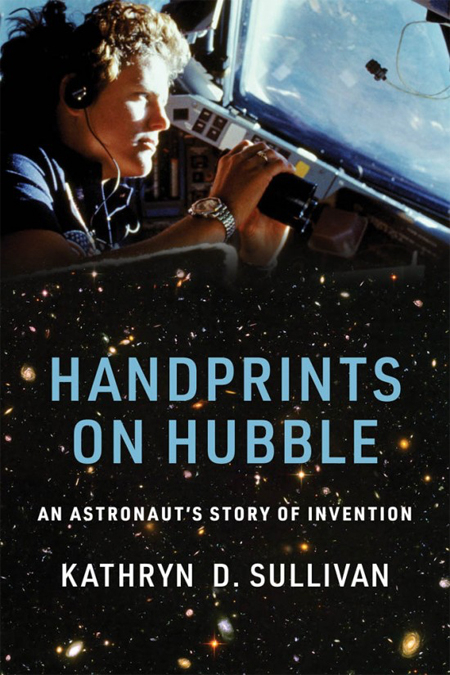 Cover of Handprints on Hubble: An Astronaut's Story of Invention