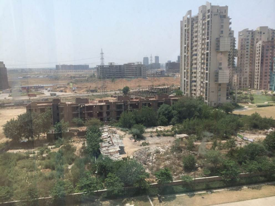 A view of Gurgaon from our newest Spark!Lab.