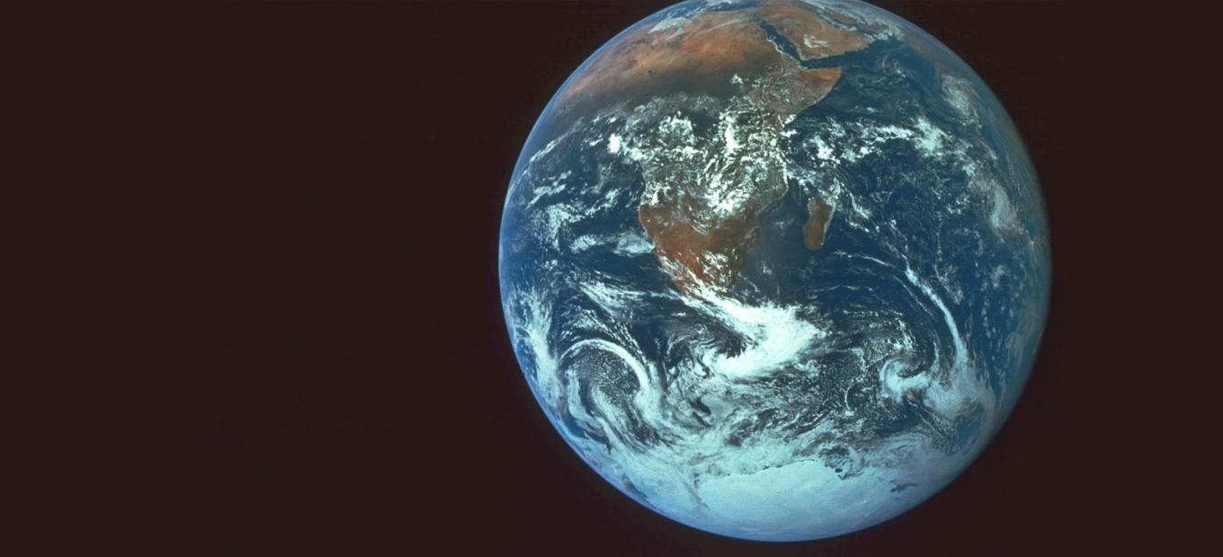 "Blue Marble" photograph of Earth from Space