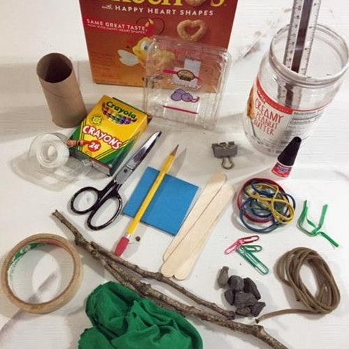 An array of craft materials