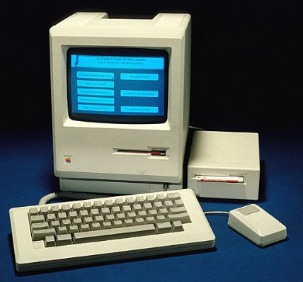 Apple Macintosh (“classic” 128K version), 1984